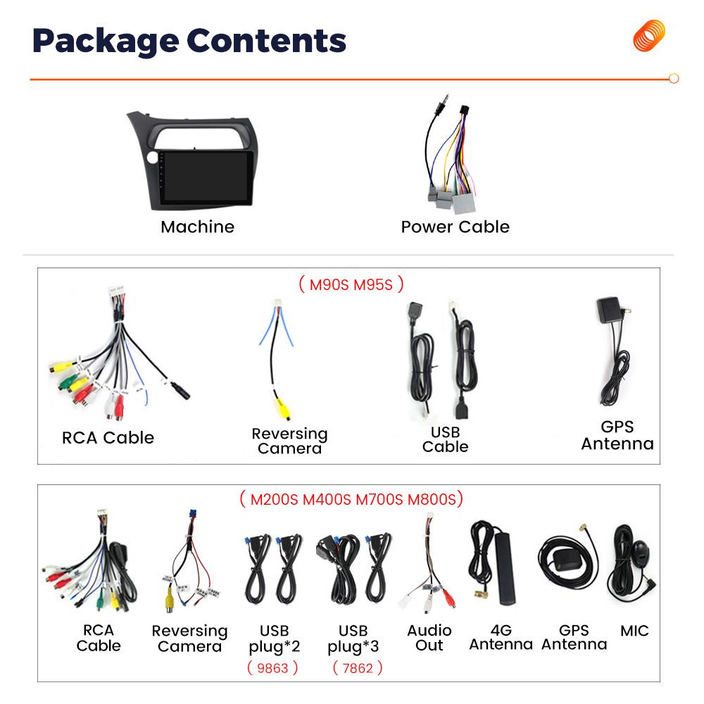 Navifly Android Car Radio Multimedia Video Player для Honda Civic Hatchback 2006-2011 Навигация GPS Авто Стерео 2Din Головное Устройство