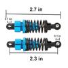Adjustable Oil filled RC Shock Damper for HPI RS4 Sport 3 1 10 Remote Control Toy Car (Blue 114435B )