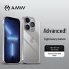 AMW Прозрачный противоударный мягкий ТПУ чехол для телефона Apple iPhone