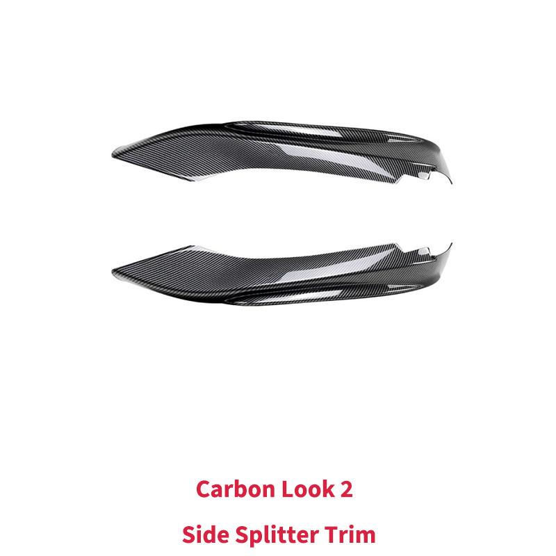 For BMW 4 Series F32 F33 F36 M-Tech 2014-2020 Car Front Bumper Splitter Lip Front Blade Body kits Side Splitter Trim Accessories