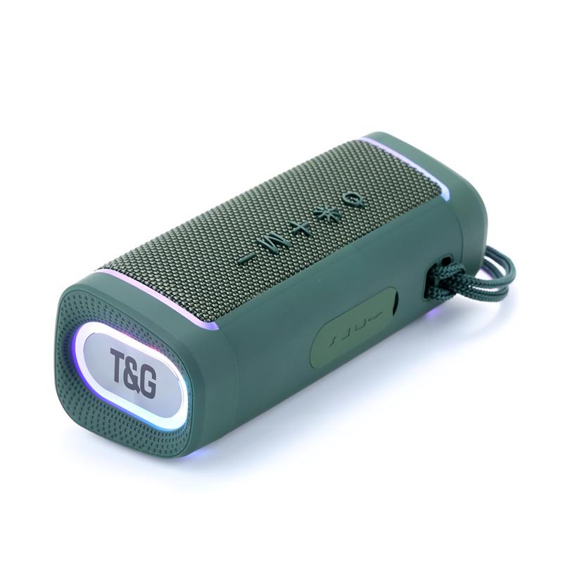 TG375 Портативная беспроводная Bluetooth-колонка со слотом для карты, мощным басом, светодиодным дисплеем и для использования на открытом воздухе
