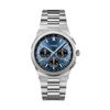 Vigoureux Chrono CW20805 Silver Watch [CRUS]