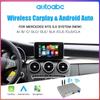 AUTOABC Wireless CarPlay Android Auto для Mercedes Benz ABCE Class GLA CLA CLE W205 W176 C117 W246 W167 NTG5.0 Mirror Link