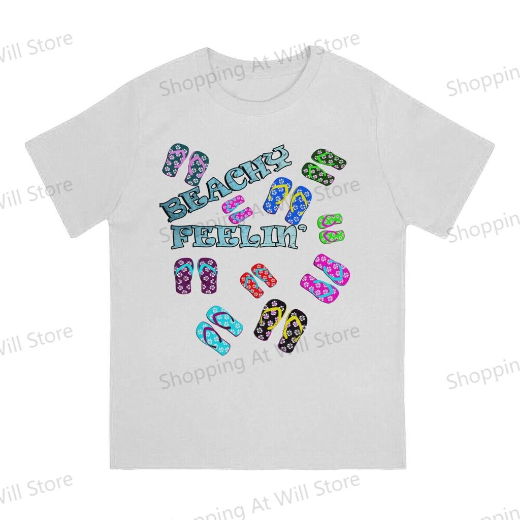 Tops Cotton Fun Fashion Summer flip flop Unisexs and Womens Tshirts Tshirt Top