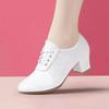 Zapatos de mujer женские модные милые черные высококачественные мягкие туфли из искусственной кожи на шнуровке женская повседневная обувь весна и лето ba157