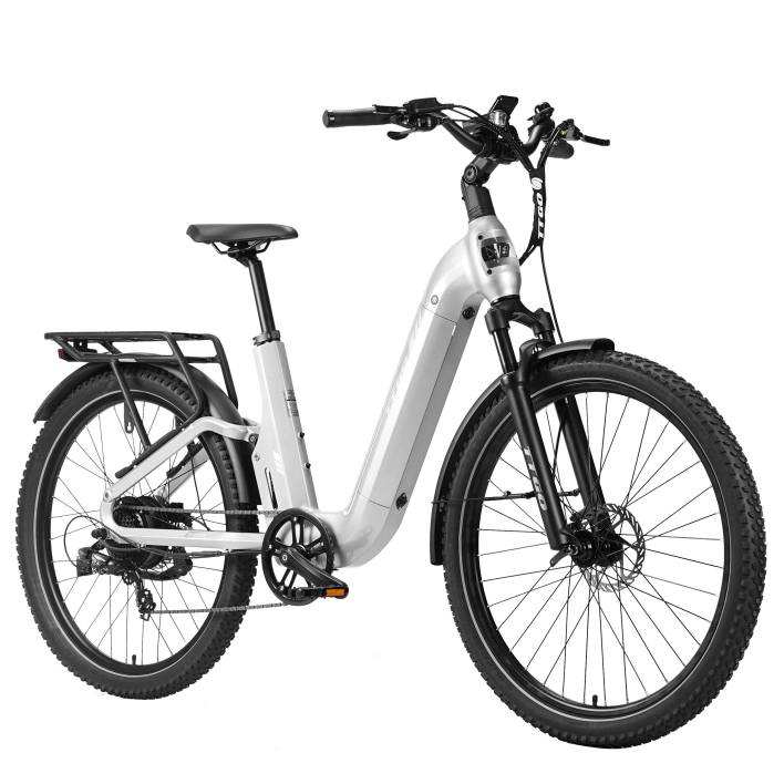 TTGO E-SUVO 27.5" Electric Bike,48V 15Ah Battery,Shimano 7-Speed, Hydraulic Disc Brakes