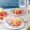 Apple Slicer Stainless Steel Pear Fruit Corer Slicer with 8 Sharp Blades 1/2pcs Fruit Cutter Divider Pitter Kitchen Essential
