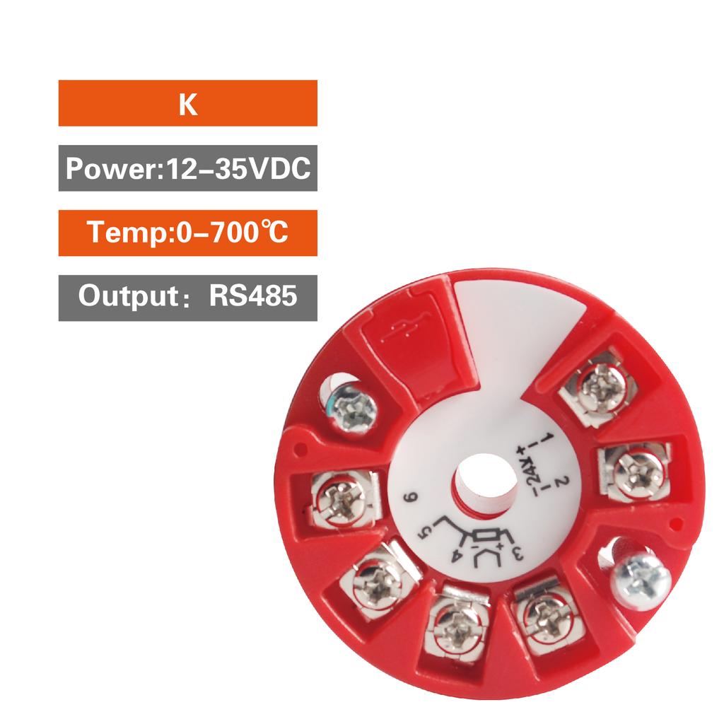 Programmable Temperature Transmitter PT100 PT1000 K Type Thermocouple to 4-20mA Converter Industrial Signal Conditioner