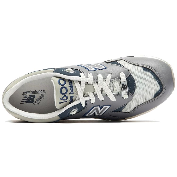 New Balance Кроссовки унисекс 1600 Grey Белые CM1600G