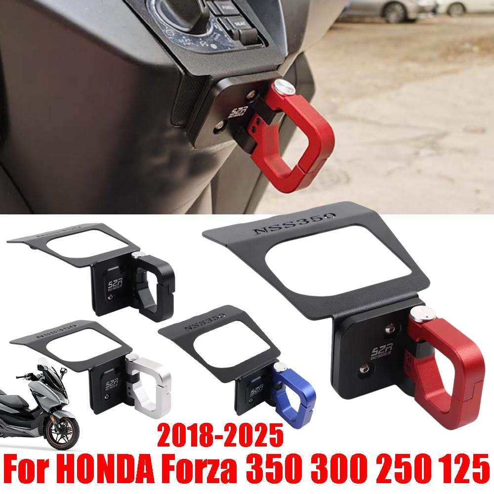 For HONDA Forza 350 300 250 125 Forza350 Forza300 Forza125 Motorcycle Accessories Helmet Hook Luggage Storage Bag Hanger Holder