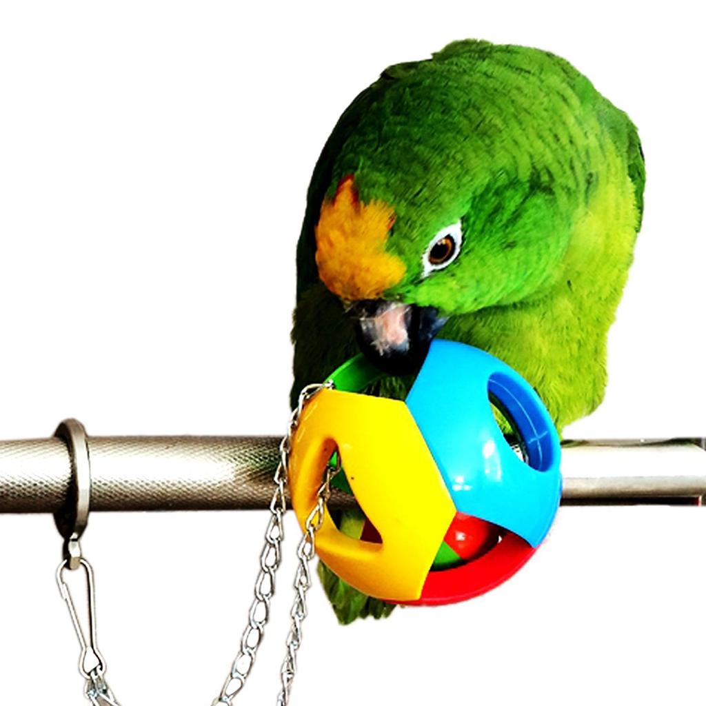 New Pet Bird Bites Toy Parrot Chew Ball For Parrots Swing Cage Hanging Cockatiel brinquedos Supplies