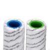 2 шт. роликовый сменный ролик для чистки твердого пола, заменяет запасные части, мягкая микрофибра
