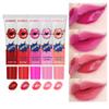 1PC Tear Off Lip Gloss Is Waterproof, Long-lasting, Easy To Apply Color, and Not Easy To Remove Makeup. The Texture Is Smooth, Refreshing