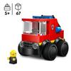 LEGO City 60482 Véhicules - Le Camion de Pompiers - Jeu Créatif des 5 ans - Idée de Cadeau