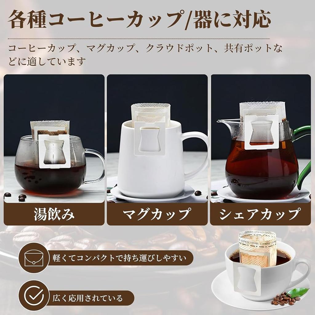 Pack of 100 Coffee Paper Coffee Perfect for Coffee Shops Filters, 1-2 Cups, Bags,