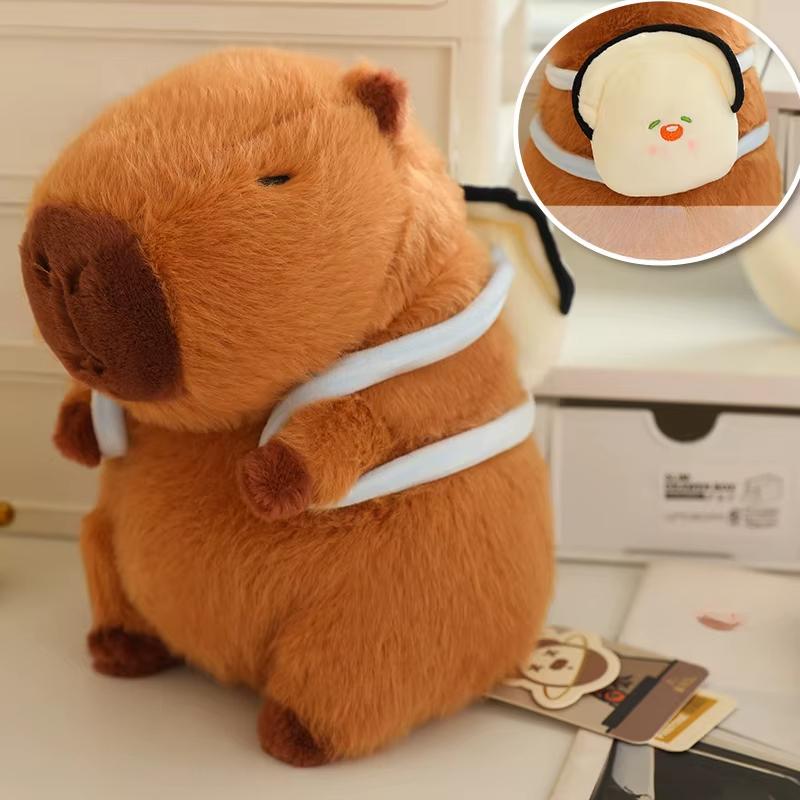 Cute Can Love Kapa Bala Turtle Oyster Bee Spoof Plush Toy Soft Capybara Key Pendant Rag Doll Birthday Gift Girl Doll
