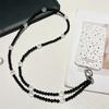 Crossbody Mobile Phone Chain Sweet Beads Phone Strap Long Crossbody Phone Chain  Phone Accessories