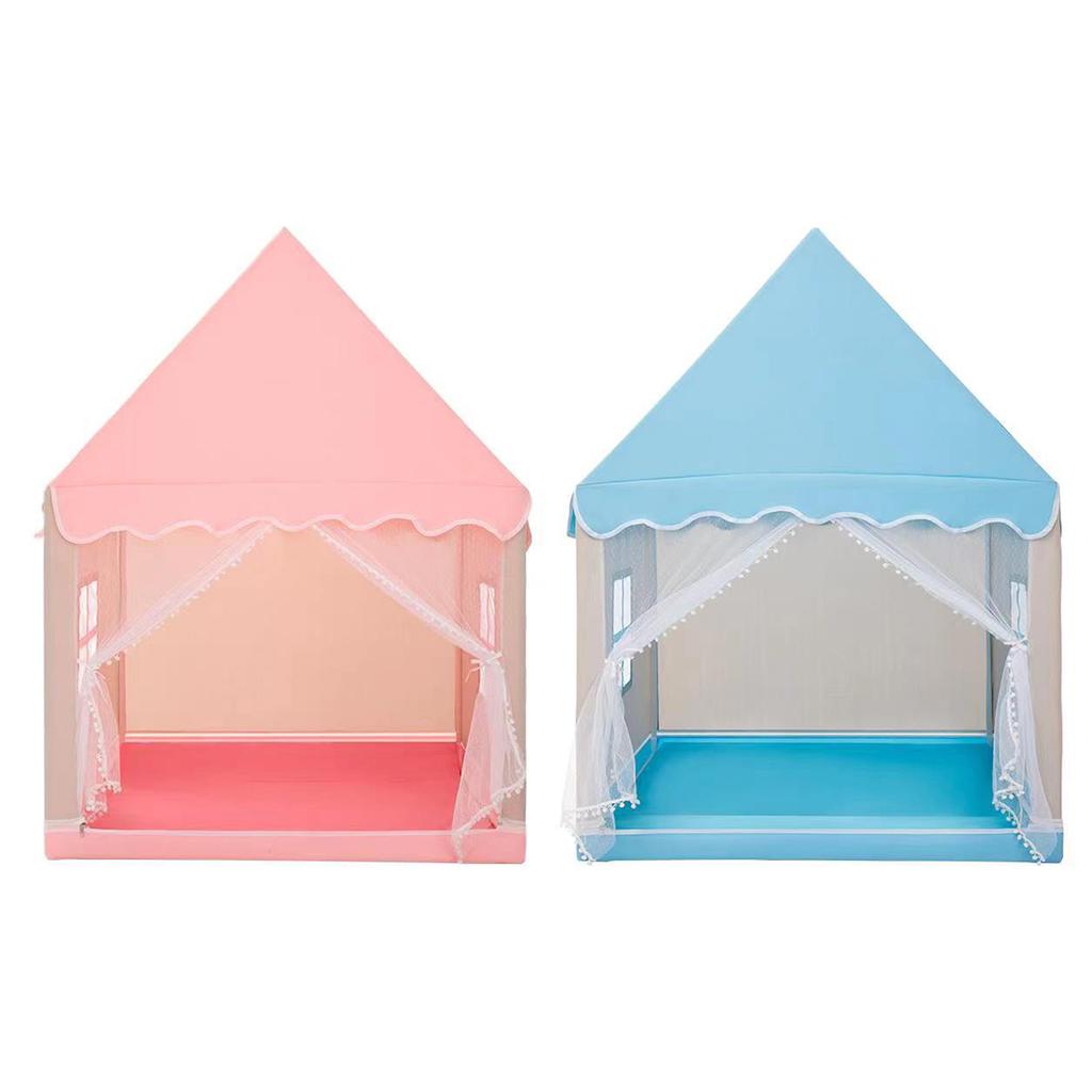 Portable Children Tent Folding Kids Tents Baby Play House Large Girls Pink Blue Princess Castle Child Room Decorations