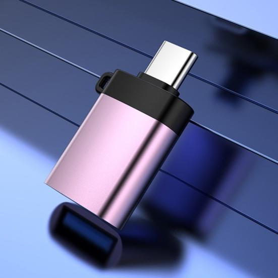 Конвертер USB 3.0 (мама) на USB Type-C (папа) OTG Адаптер для зарядки и синхронизации данных для ноутбука