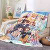 1pc TNT, Disco Party Flannel Blanket [Cozy Throw Blanket] For Sofa, Bed, Travel, Camping, Livingroom, Office, Couch, Chair, And Bed