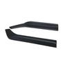 New 2Pcs Black 62cm Car Bumper Spoiler Rear Lip Angle Splitter Diffuser Anti-crash