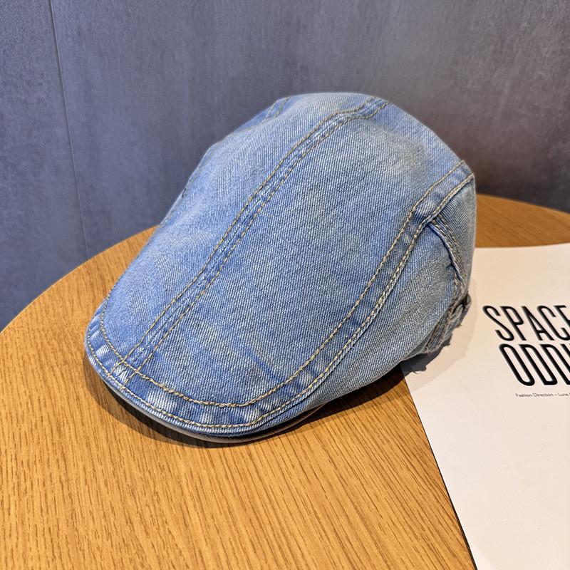 Cap Denim Stylish With Sun Protection For Hip Hop Style Fashion Gift Breathable