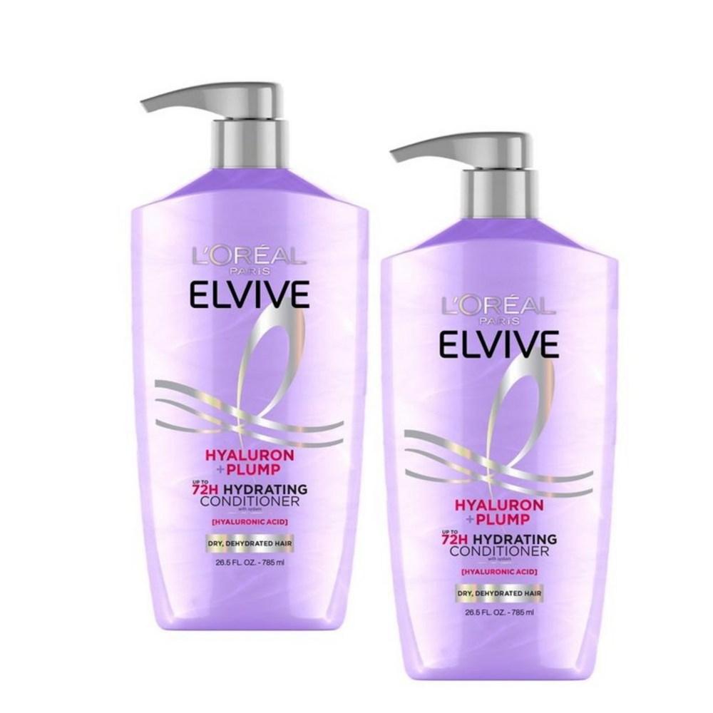 Париж Elvive Hyaluron Plump Увлажняющий кондиционер L'Oreal 72 часа