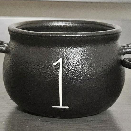 Мини Черный Котел Хэллоуин Ведьмин Котел Горшок Ведро Многоцелевая Маленькая Конфетница для Хэллоуина Угощение или Жизнь Вечеринка Сувениры