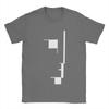 Мужские футболки Bauhaus Funny Cotton Tees Футболка с коротким рукавом с круглым вырезом Одежда Лето