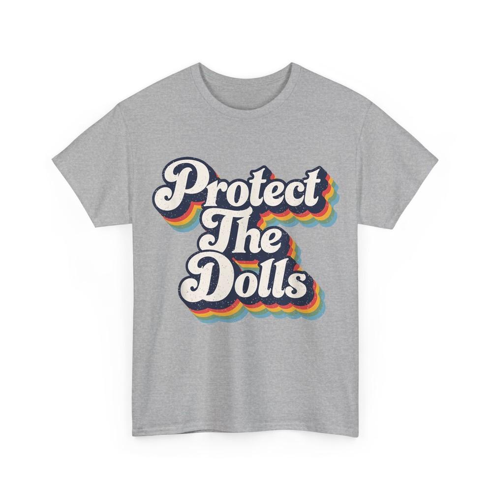 Protect The Dolls - Trans Women Solidarity Retro Distressed T-Shirt Unisex T-Shirt