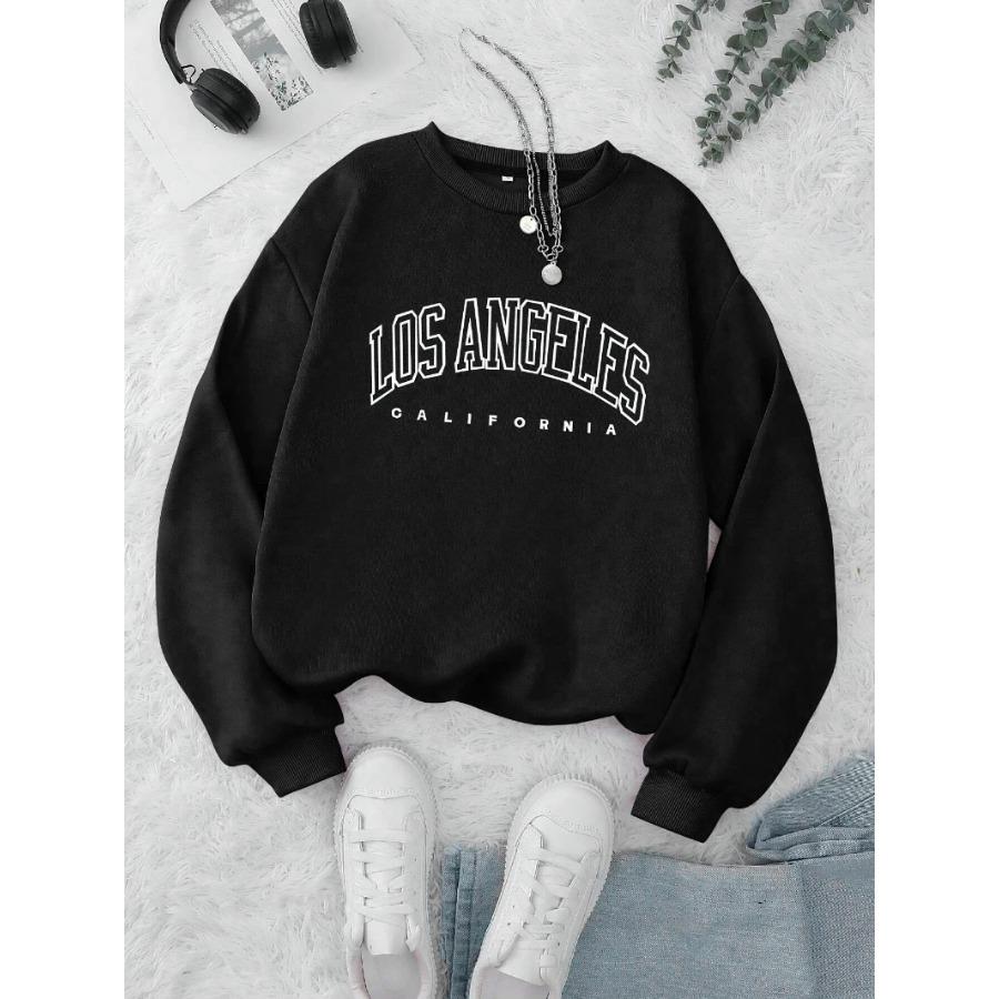 Повседневные женские толстовки Chicago USA с буквенным принтом, модный пуловер с круглым вырезом, флисовая теплая женская осенняя одежда