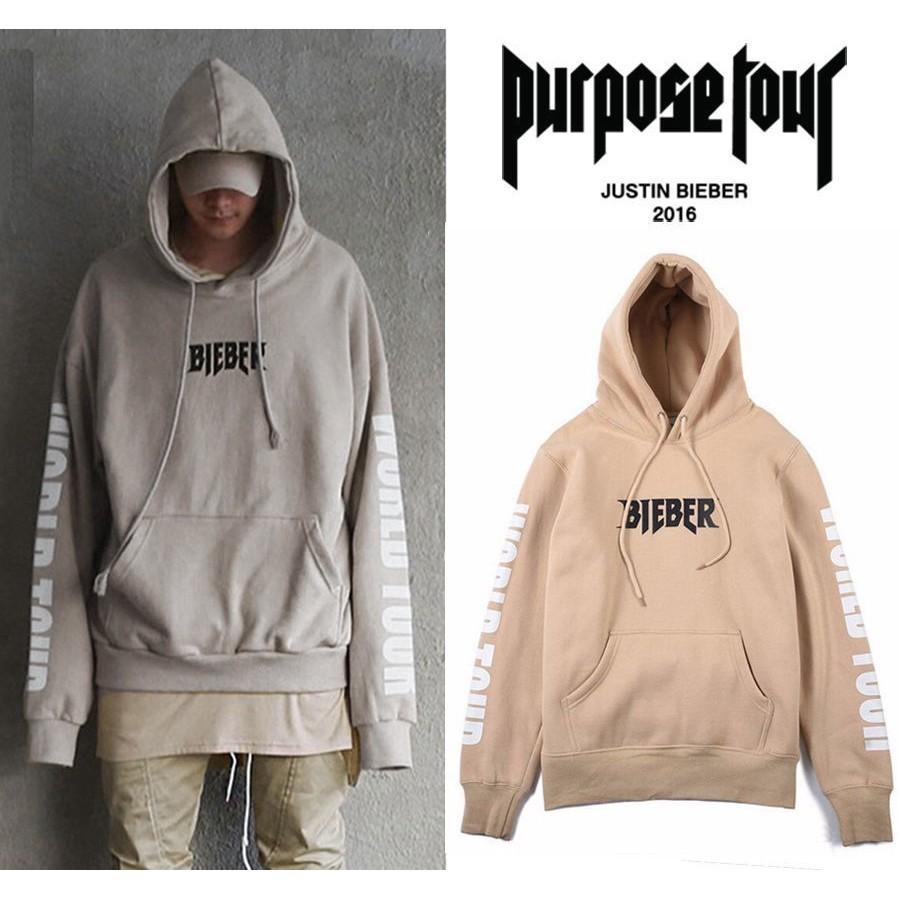 Джастин Бибер Purpose The World Tour Модная Худи Толстовка Свитшот