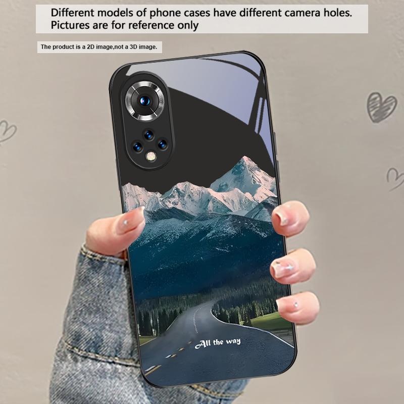 Пышный лес листьев Честь X5 Plus X30 X9c Smart X5b X9a X30 Max X50i 30 Pro 50 Pro 70 90 Smart 200 Lite Стеклянный чехол для телефона