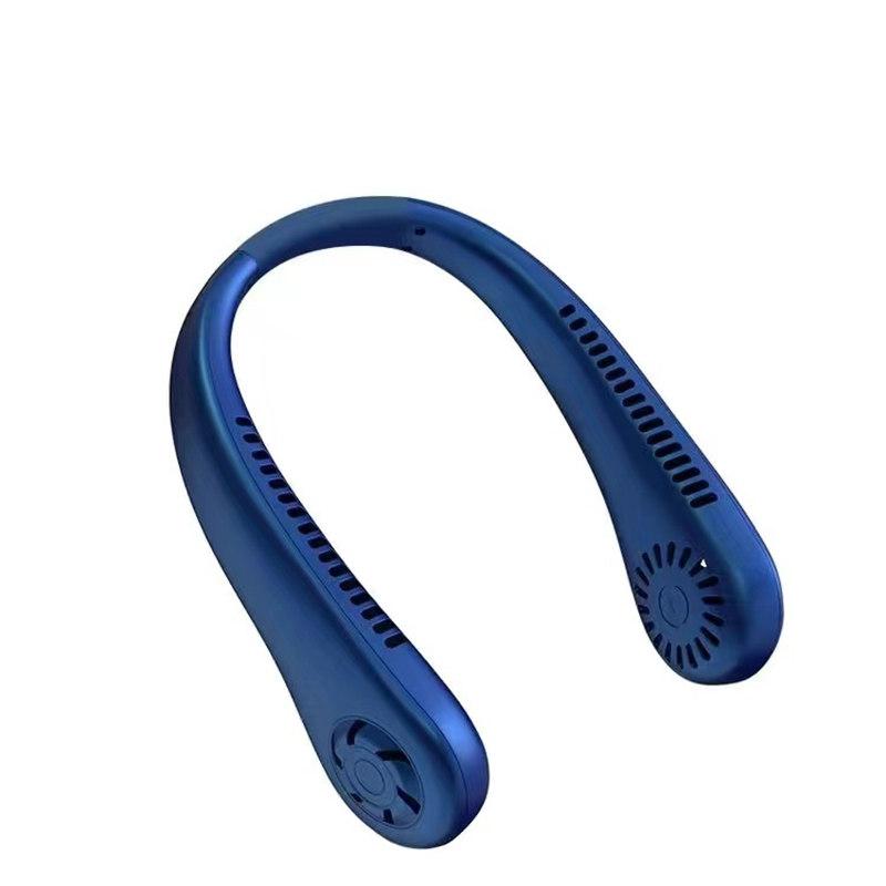 1 шт. вентилятор с длительным сроком службы батареи, новый мини-шейный портативный безлопастной подвесной шейный перезаряжаемый воздушный охладитель, 3-скоростной мини-летний спортивный вентилятор