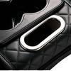 Auto Center Console Armrest Height Pad, Armrest Cushion Cover with 2 Cup Holders, All-Season Car Armrest Pillow Protector