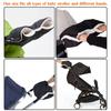 Winter Stroller Windproof Gloves - Cold Weather Handlebar Covers with Plush Lining, Anti-Freeze Grip for Pushchairs, Bicycles