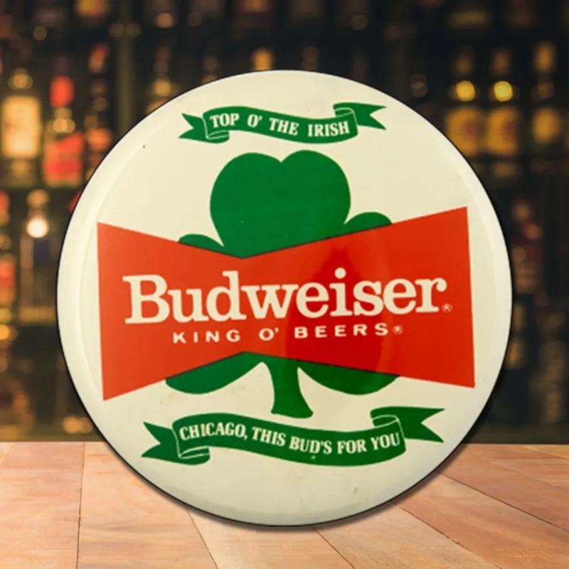 Witch Broom Halloween Sign, Round Aluminum Wall Plaque 20x20cm