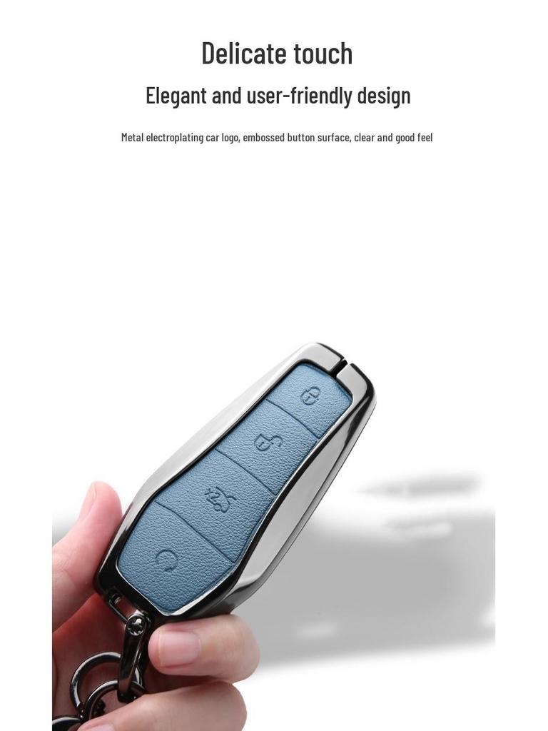 Защитный чехол для ключа автомобиля BYD Han Qin Plus DMI Song Pro Tang Yuan Destroyer