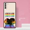 Gay Lesbian Lgbt Rainbow Pride Phone Case For Samsung Galaxy S25 S26 Ultra S20 S21 S22 S23 S24 S10 Plus S25 FE Cover Coque