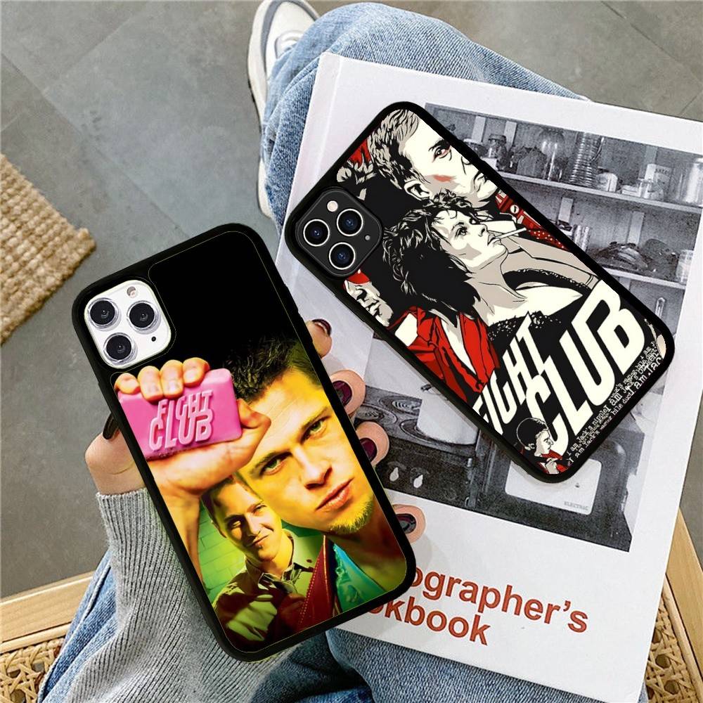 M-Movie F-Fight Club Phone Case For Iphone 16 15 14 13 12 11 Pro Max Plus Shockproof TPU+PC Hard Case