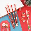 Christmas Gifts Cartoon Stationery Kids Writing Pencil Ruler Eraser Set Boy Girl Birthday Party Favors Stocking Stuffers