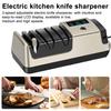 Professional Electric Knife Sharpener Digital Display Adjustable Rotational Speed Precision Angle Guides Serrated Knife Sharpener