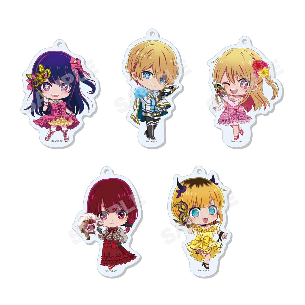 Oshi no Ko Marutto Stand Keychain Masquerade Ver. 9-Piece Box