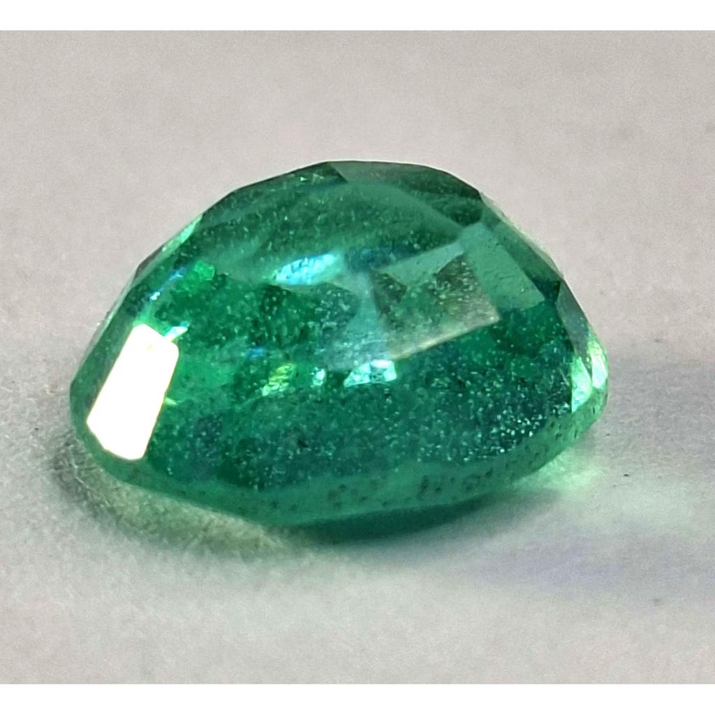 Oval Cut Natural Green Zambian Emerald 7-9 Ct Beautiful Certified Gemstone