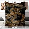 Animal Dragon Blanket Ultra Lightweight Soft Plush Flannel Throws Blanket for Sofa Bed Couch Best Office Gifts  Demogorgon