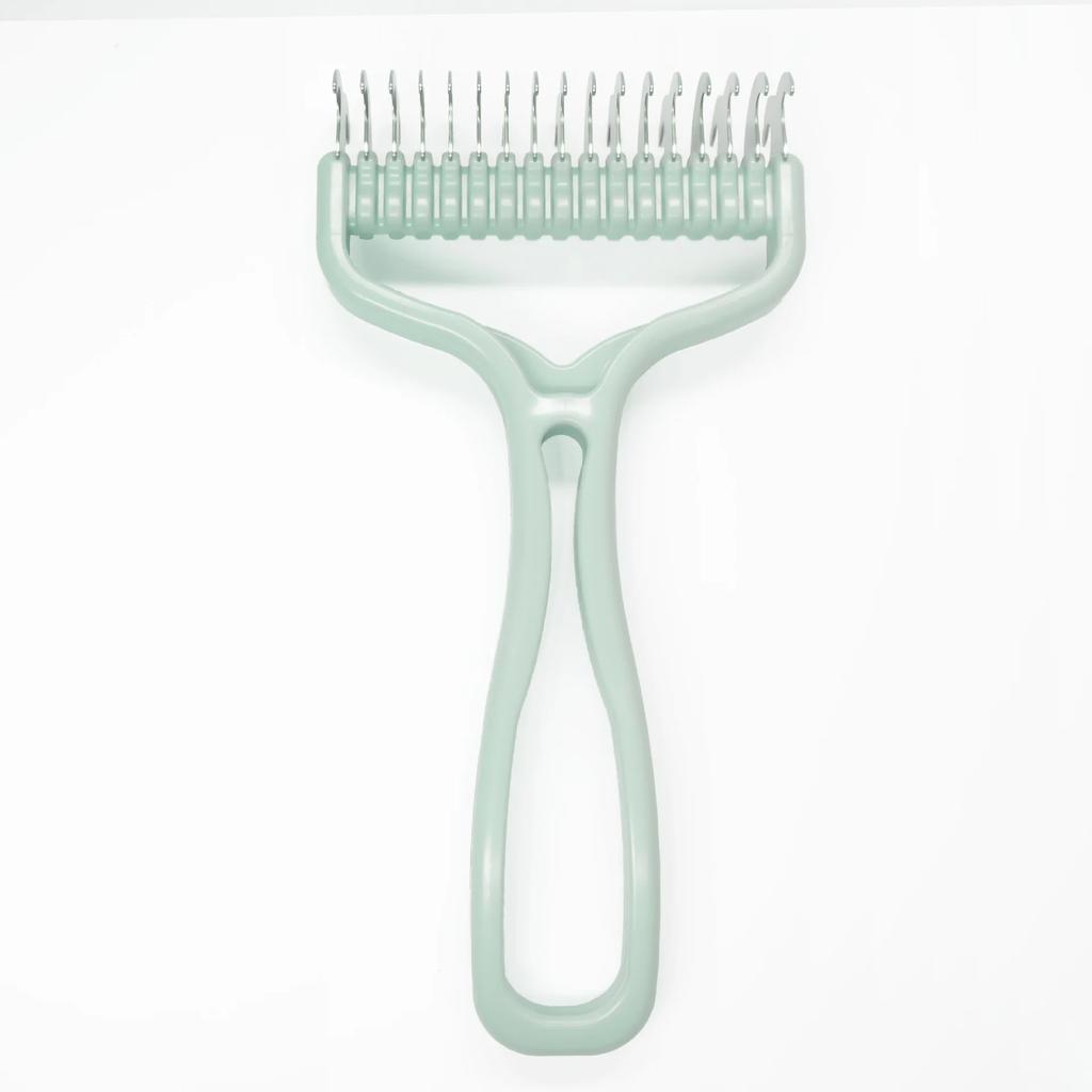 Щетка для кошек, расческа для вычесывания узелков для домашних животных 2 в 1, резак для вычесывания узелков для кошек, расческа для удаления шерсти у собак, инструменты для ухода за линькой, чистящие средства для домашних животных