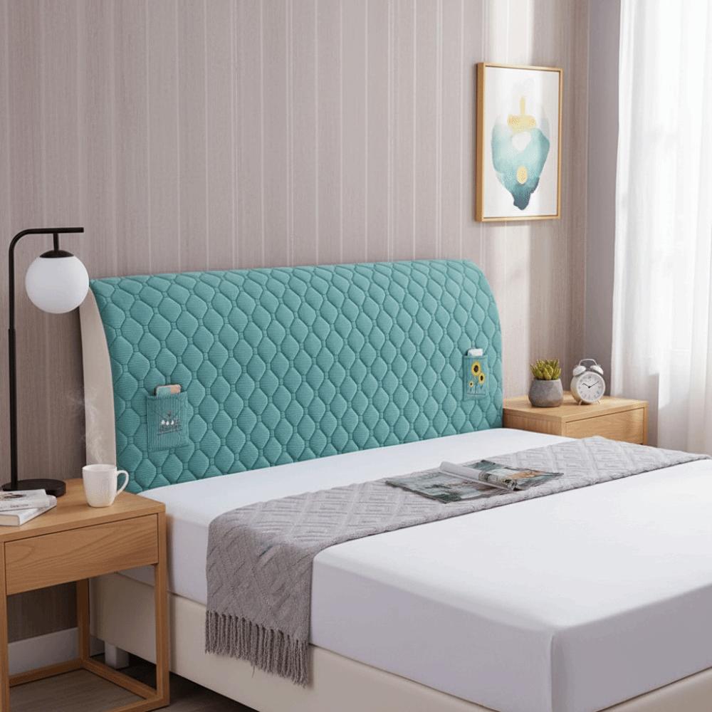 Утолщенный пылезащитный чехол Все включено Защита прикроватной спинки Чехол для изголовья Спальня