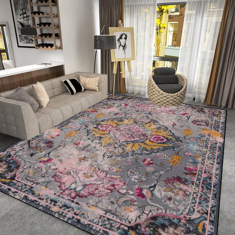 Gorgeous Persian Hall Carpets for Living Room Decor Large Area Non-slip Soft Bedside Bedroom Rug Lounge Coffee Tables Floor Mat