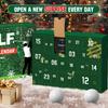 Golf Advent Calendar 2025 24-Day Christmas Countdown Calendar with Golf Balls Tees Markers Socks Tools Gadgets Holiday Gift for Golf Enthusiasts