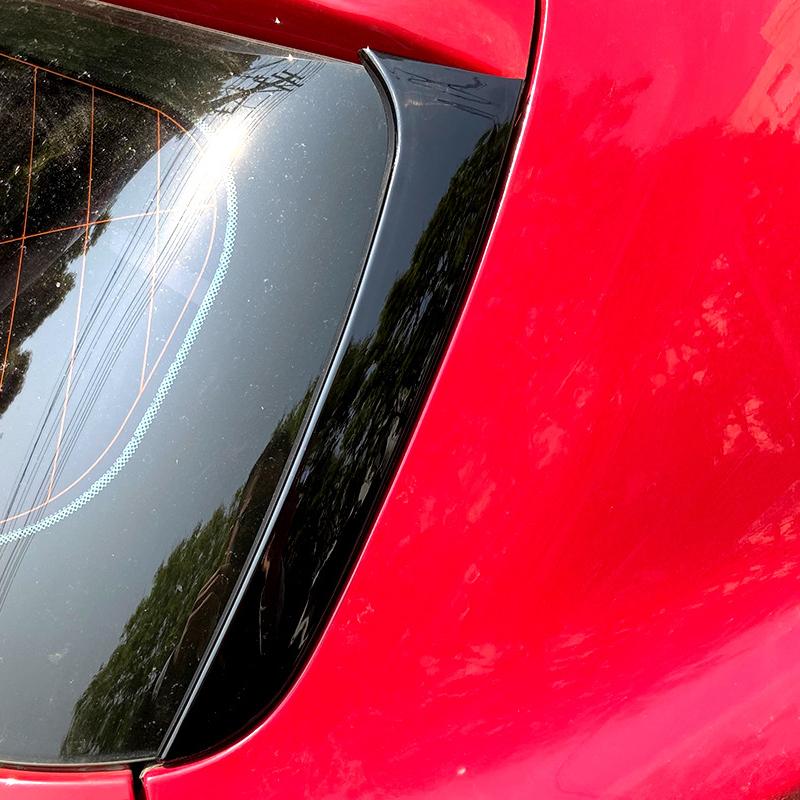 For BMW 1 Series F20 F21 116d 120i 118i M140i M135i Car Rear Window Side Splitter Trunk Diffuser Canards Spoiler ABS 2012-2019 FZ7